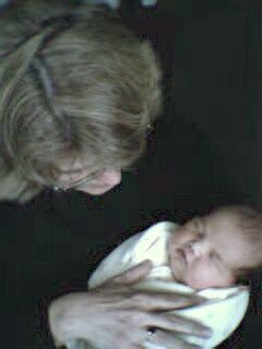 Grandma Bonnie with Linnea