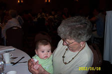 Linnea and Great Grandma Marie